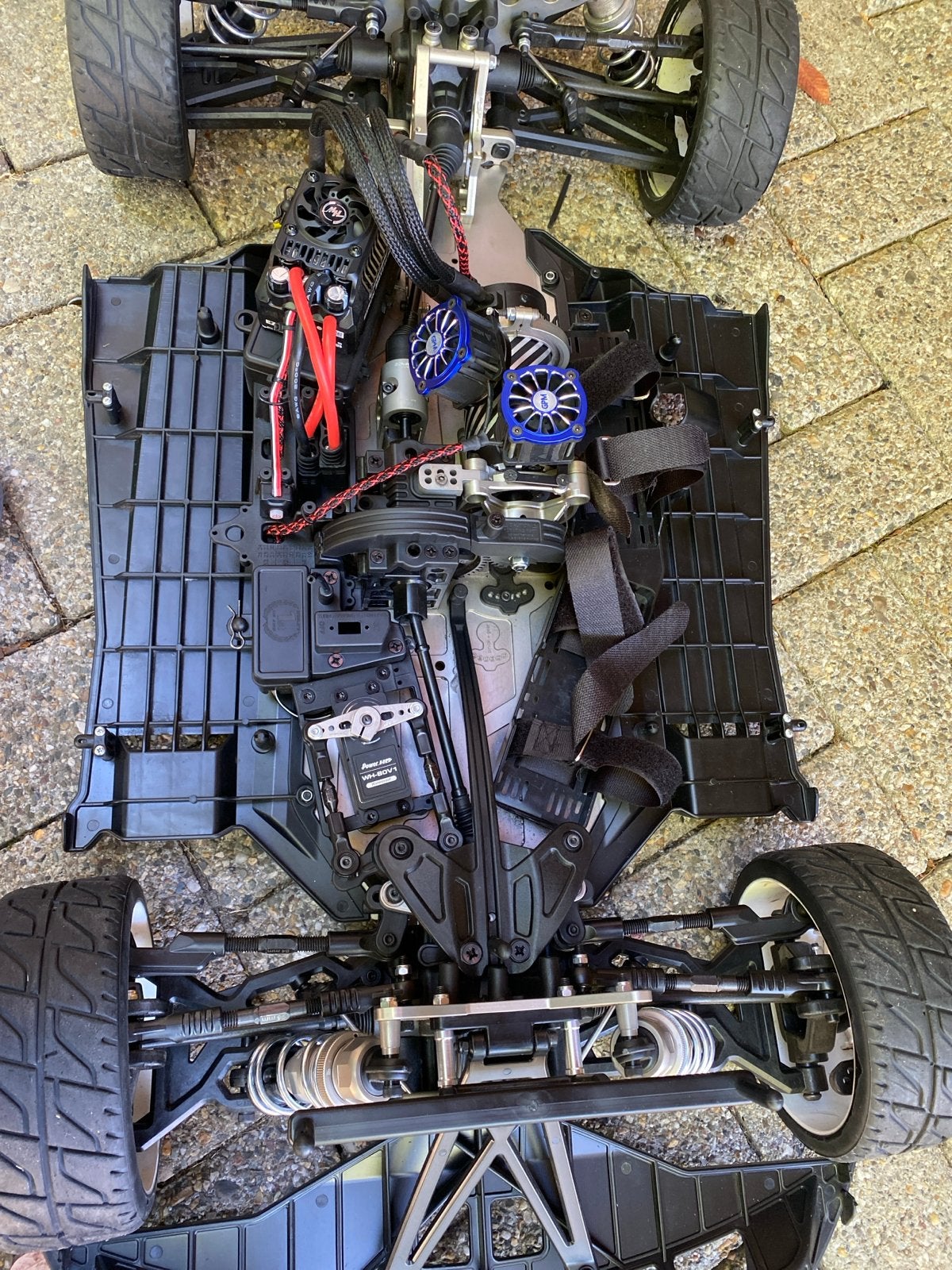 RC Onroad Auto met Krachtige Elektro Motor, Elektro, Ophalen of Verzenden, Zo goed als nieuw, Auto onroad