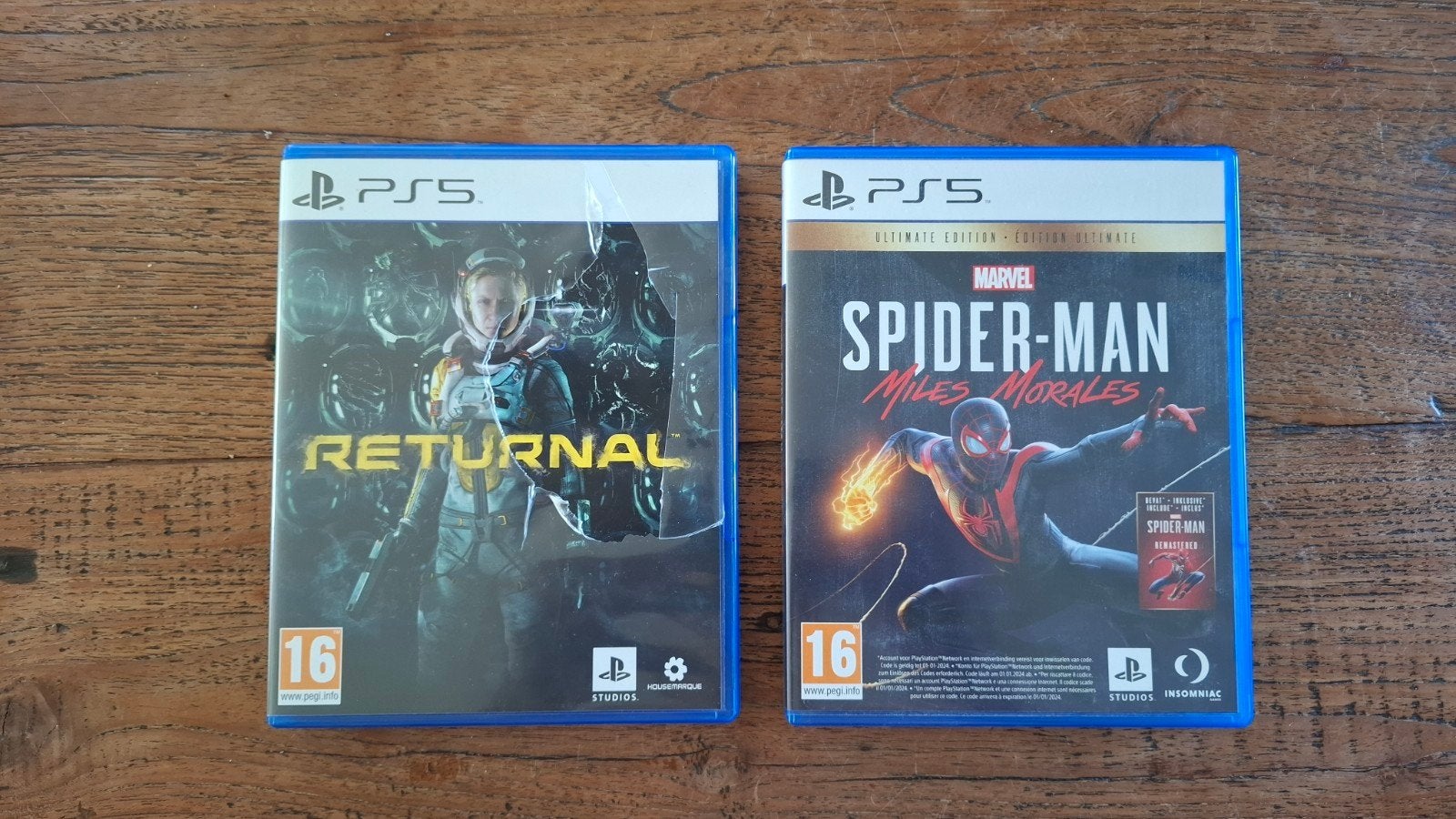 PS5 games: Returnal en Spider-Man Miles Morales, Spelcomputers en Games, Ophalen of Verzenden