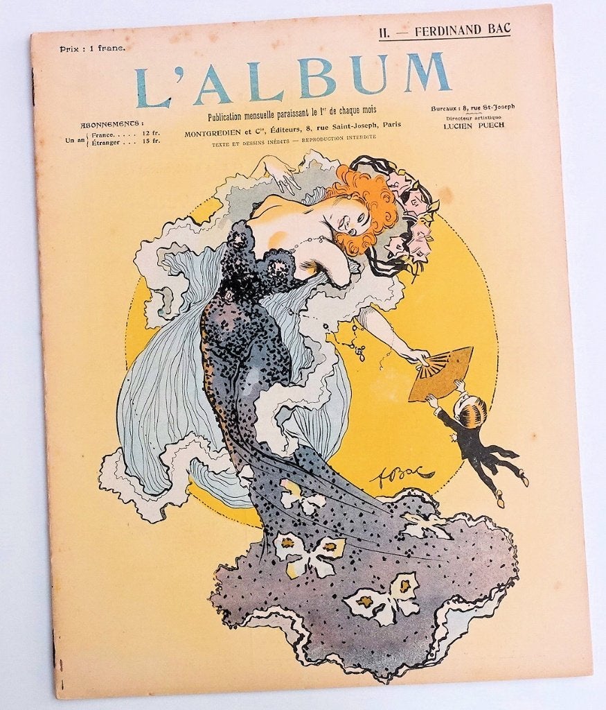 L'Album II. Ferdinand Bac [c. 1901] Belle Epoque, Ophalen of Verzenden