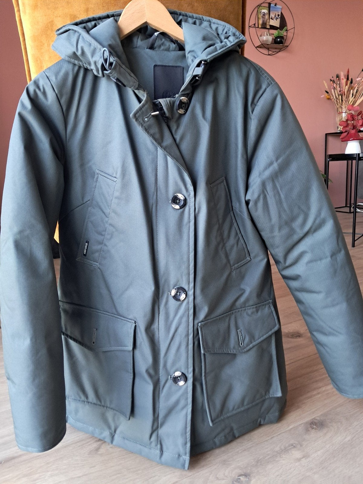 Airforce winterjas XS groen, Kleding | Dames, Airforce, Nieuw, Ophalen of Verzenden, Maat 34 (XS) of kleiner