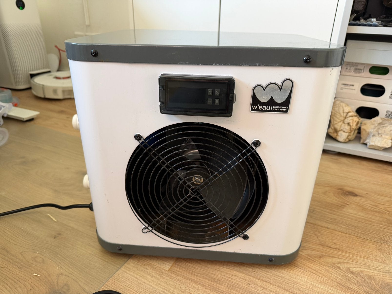 WMP 004 Weau mini power 4kW warmtepomp voor zwembad, Witgoed en Apparatuur, Airco's, Ophalen, Wandairco, Minder dan 60 m³, 1 snelheid