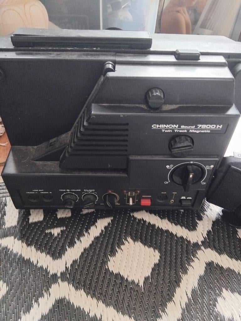 Chinon Sound 7800 H Twin Track Magnetic Super 8 Projector, Ophalen of Verzenden, Gebruikt, Overige typen
