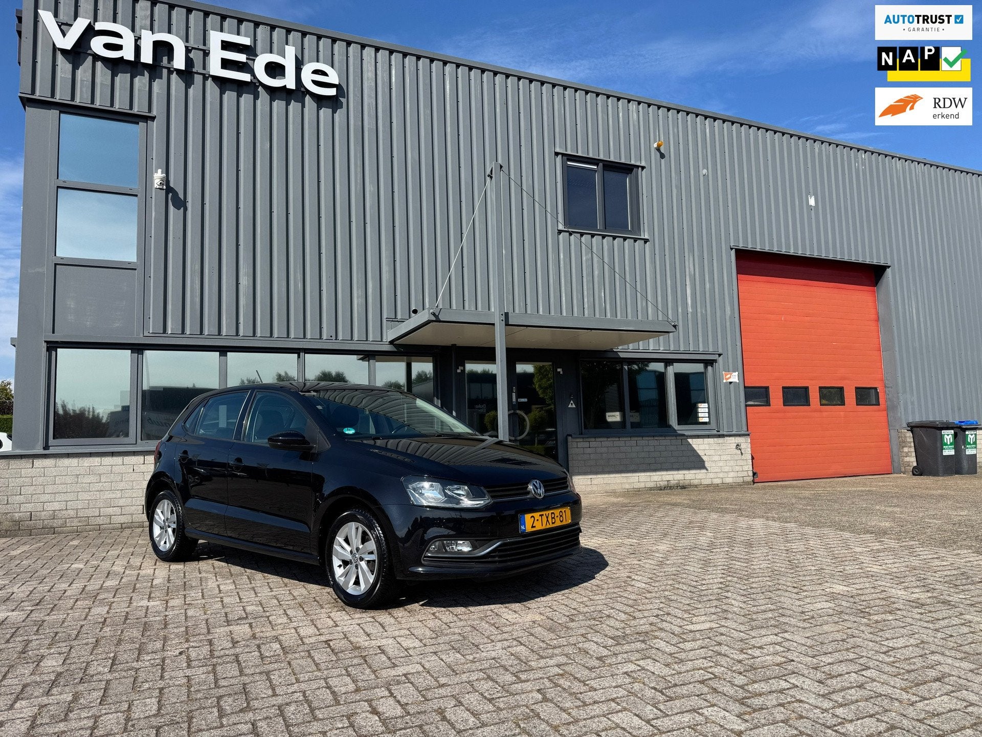 Volkswagen Polo 1.2 TSI Comfortline 5drs Navi Cruise Nwe Apk, Auto's, Stof, 4 cilinders, Zwart, Origineel Nederlands