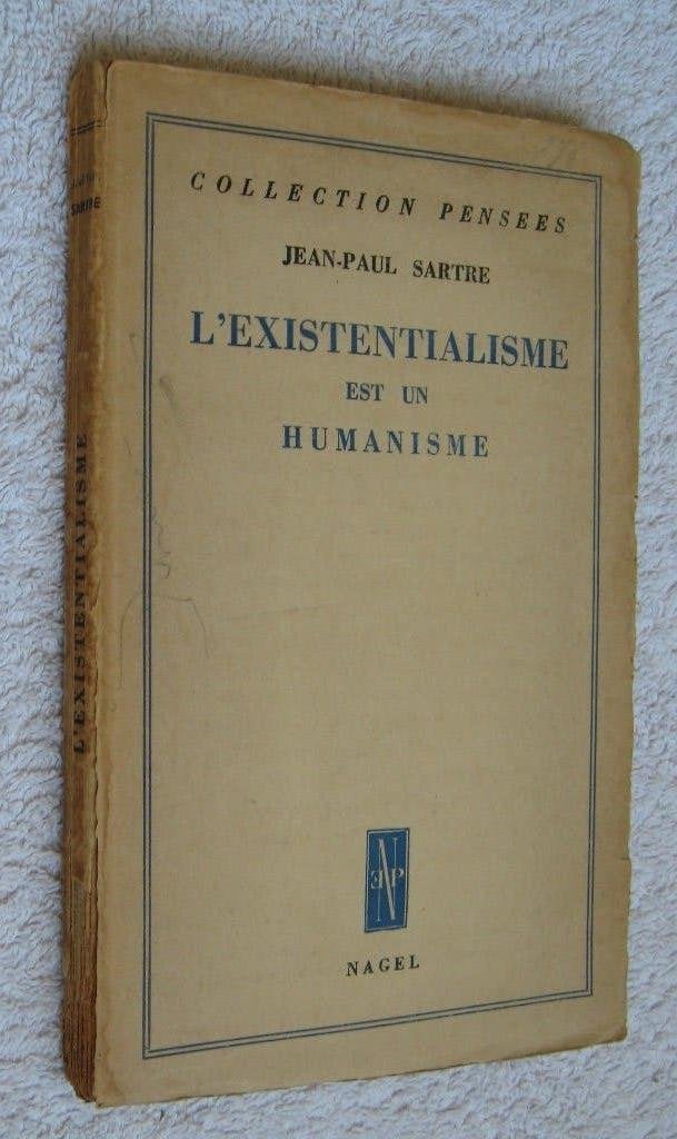 L' Existentialisme est un Humanisme (FRANS), Ophalen of Verzenden, Gelezen, Jean Paul Sartre