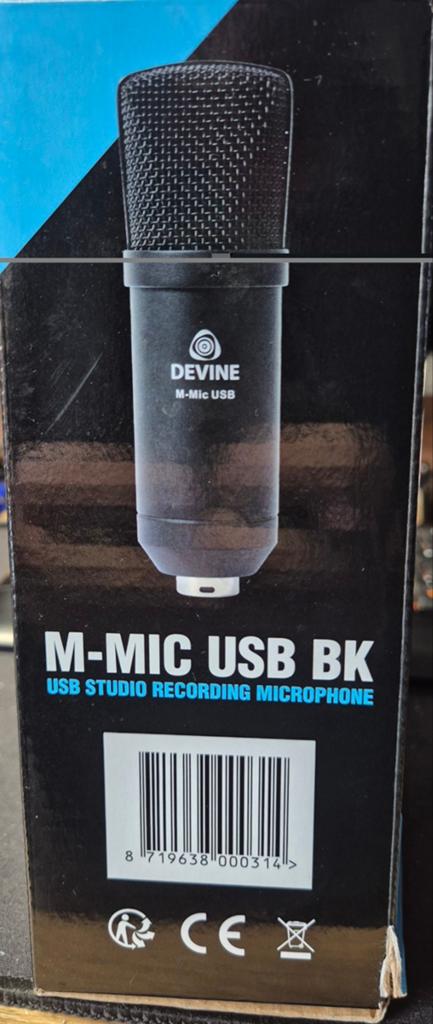 Devine usb microfoon, Ophalen of Verzenden, Studiomicrofoon
