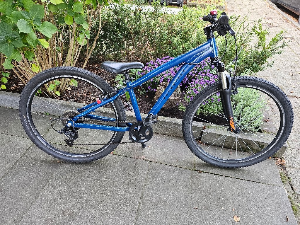 Btwin Rockrider ST500 Mountainbike 26inch 7 versnellingen, Fietsen en Brommers, Ophalen, Zo goed als nieuw, 26 inch of meer, Handrem