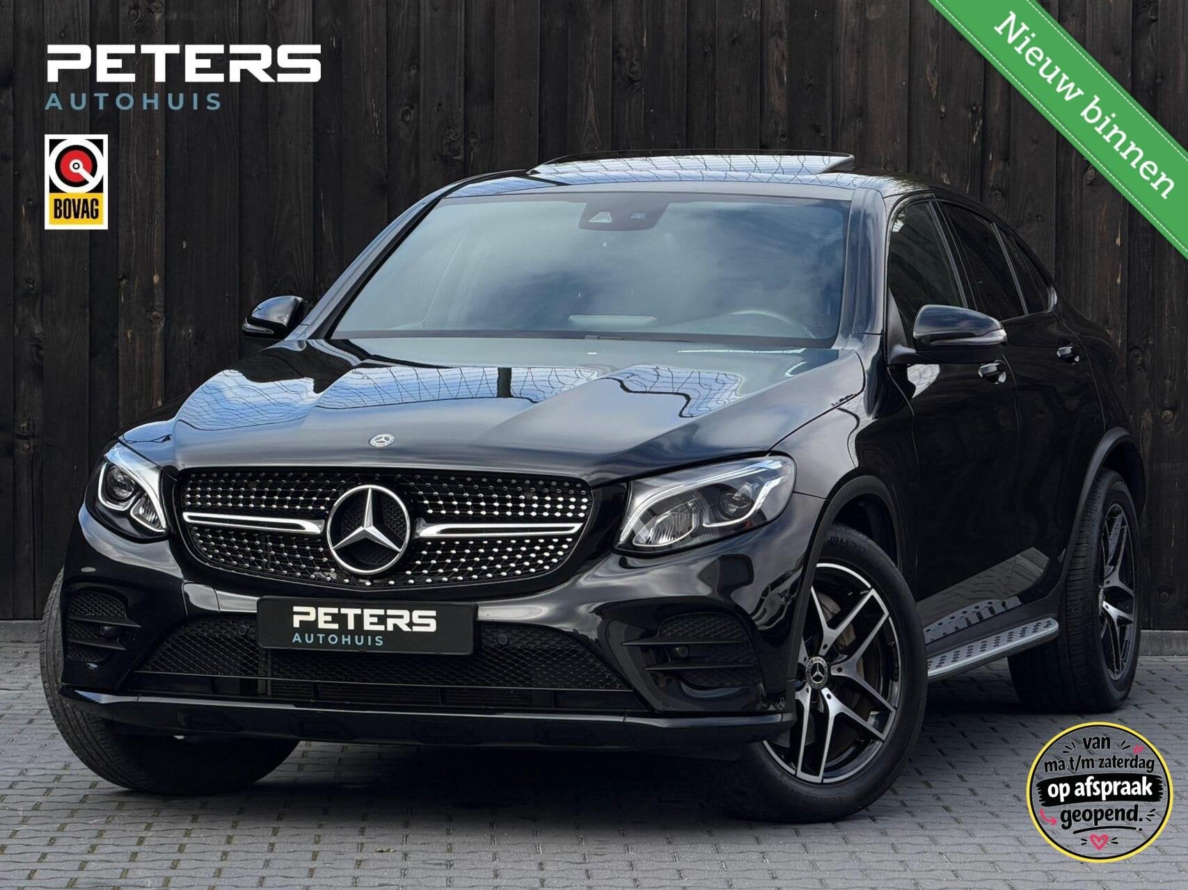 Mercedes GLC-klasse Coupé 250 4MATIC Premium| 1e eigenaar|, Auto's, Gebruikt, 4 cilinders, Leder, Bedrijf