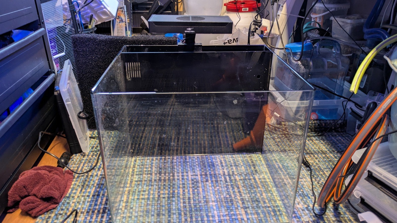 Blue Marine Reefer 90 met veel extra's, Dieren en Toebehoren, Ophalen, Zo goed als nieuw, Leeg aquarium