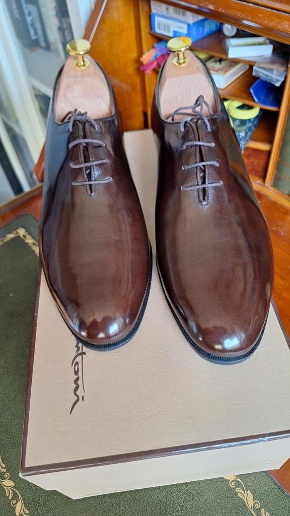 Salvatore Ferragamo bruine wholecut oxford schoenen, Salvatore Ferragamo, Bruin, Overige typen, Ophalen of Verzenden