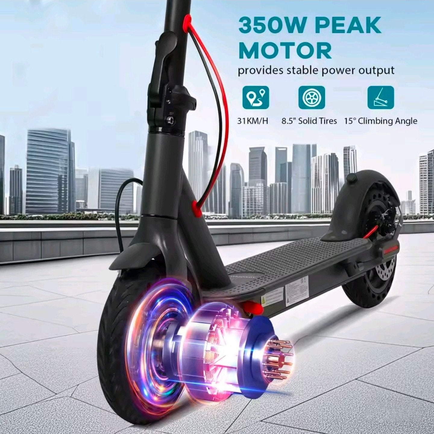 ZOMER AANBIEDING:Electrische step 30+ km/h ! Nieuw in doos!, Ophalen of Verzenden, Nieuw, Elektrische step (E-scooter)
