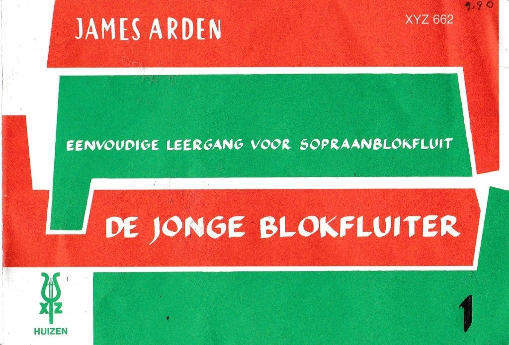Jonge Blok Fluiter 5 delen ( 1-5  ), Gebruikt, Verzenden, Blokfluit, Artiest of Componist