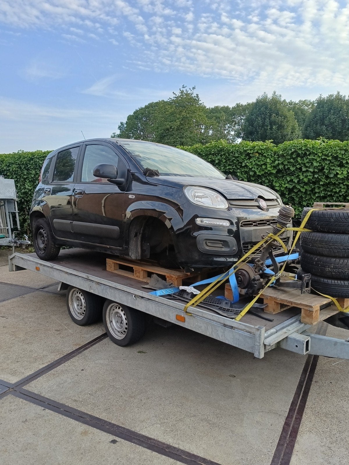 Fiat panda 2014, Ophalen, Fiat