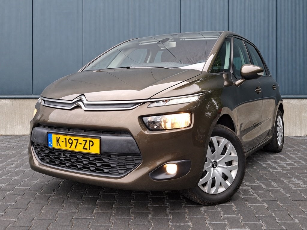 Citroen C4 Picasso 1.6 VTi Intensive | Trekhaak | Bluetooth, Auto's, Voorwielaandrijving, Stof, Gebruikt, 4 cilinders