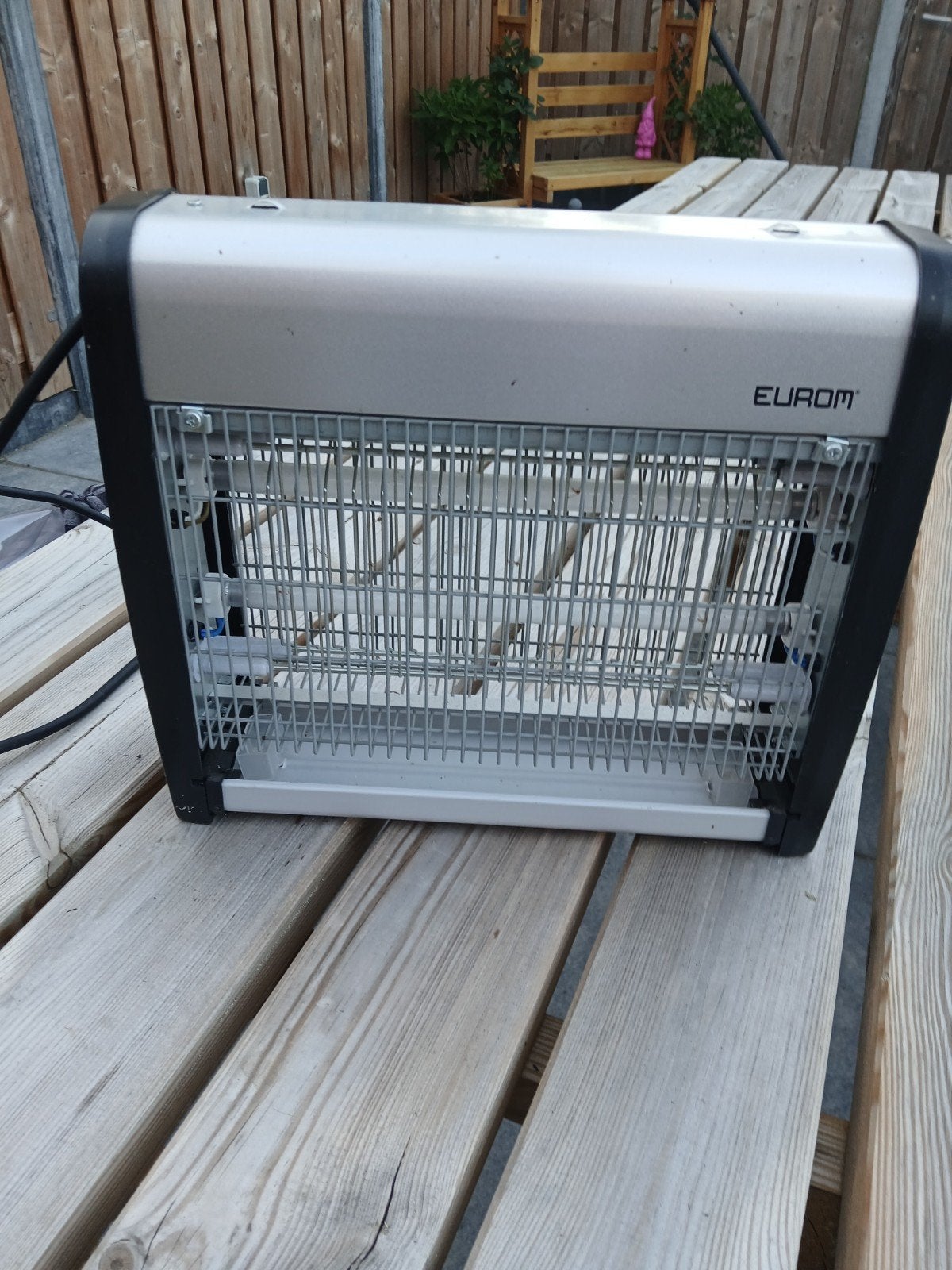 Eurom Fly Away Metal 16-2 Vliegenlamp 23W, Ophalen, Gebruikt