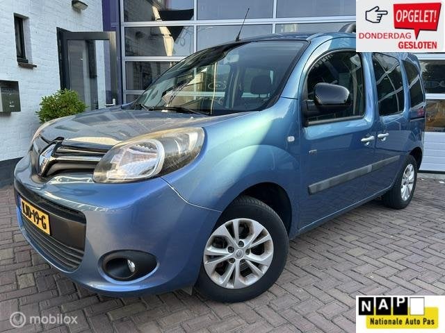 Renault Kangoo Family 1.2 TCe Limited * AIRCO *TREKHAAK, Voorwielaandrijving, 1350 kg, Stof, Gebruikt
