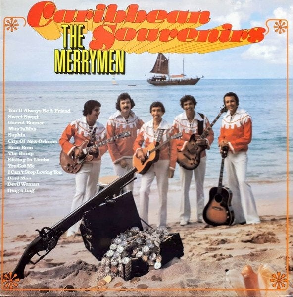 LP - The Merrymen – Caribbean Souvenirs, Inclusief binnenhoes, Ophalen of Verzenden, Zo goed als nieuw, 12 inch
