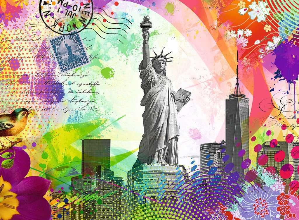 Ravensburger legpuzzel nieuw 500 stukken New York Postcard, Ophalen, 500 t/m 1500 stukjes, Nieuw, Legpuzzel