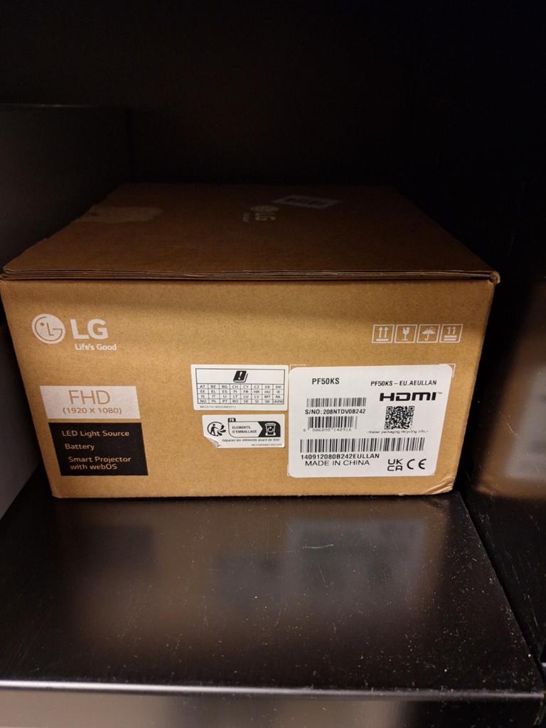 LG CineBeam PF50K Full HD LED Smart Projector, Verzenden, LED, Zo goed als nieuw, Full HD (1080)