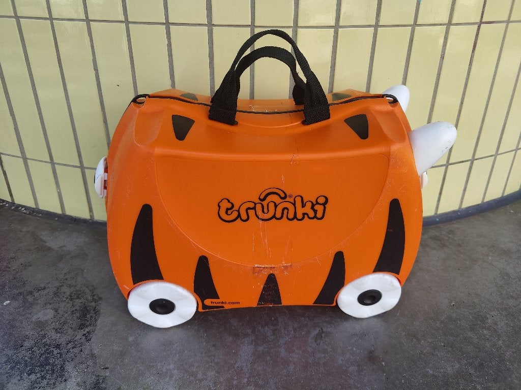 Koffer, 50 tot 60 cm, Hard kunststof, Zo goed als nieuw, 35 tot 45 cm