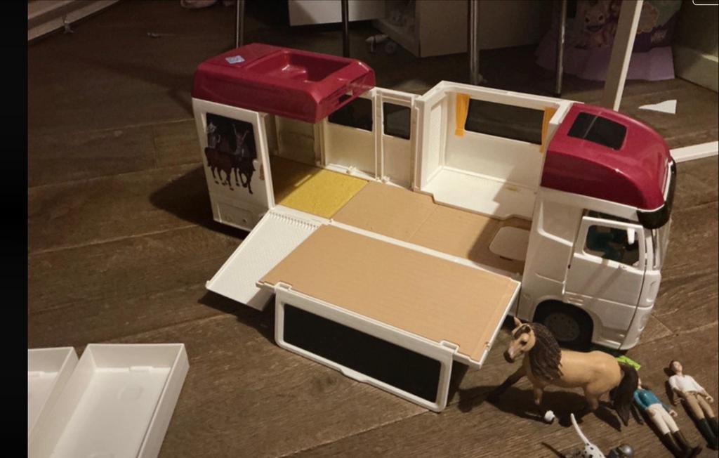 Schleich Camper / Paarden Vrachtwagen - Gebruikt, Ophalen, Gebruikt