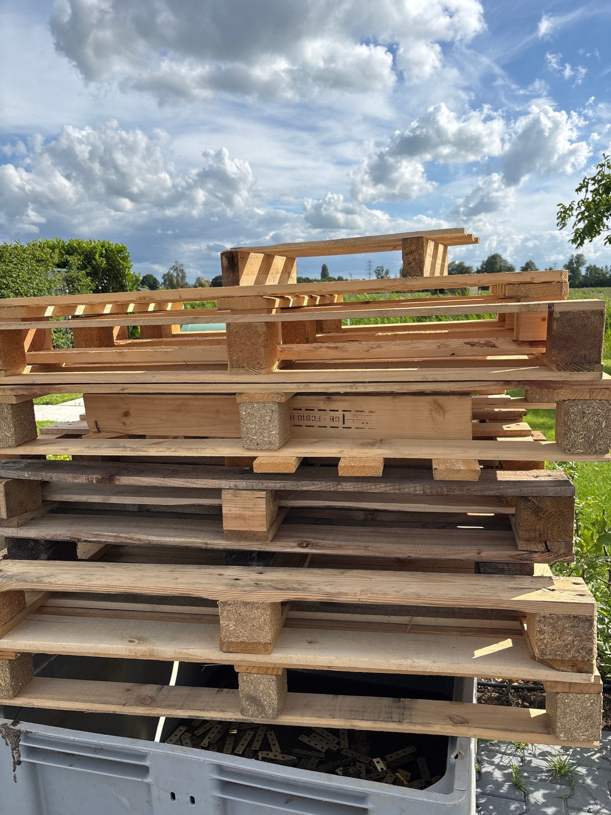 Gratis Pallets en Kratten Af Te Halen - Wekelijks Nieuw Aanb, Ophalen, Gebruikt, 100 cm of meer, 60 cm of meer