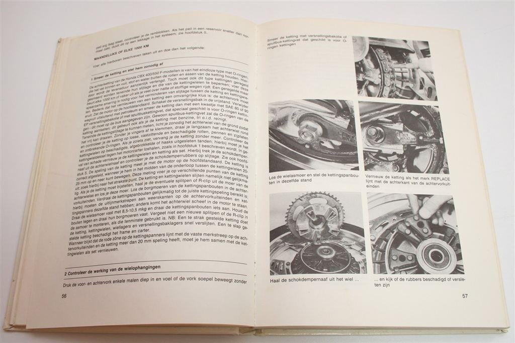 Werkplaatshandboek Honda CBX 400/550 F en FII, Ophalen of Verzenden, Honda