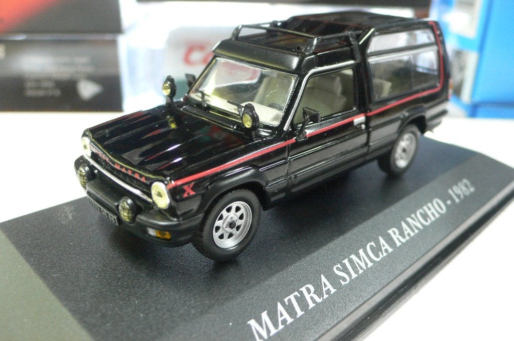matra simca rancho 1982 - altaya  1/43, Verzenden, Nieuw, Auto, Overige merken