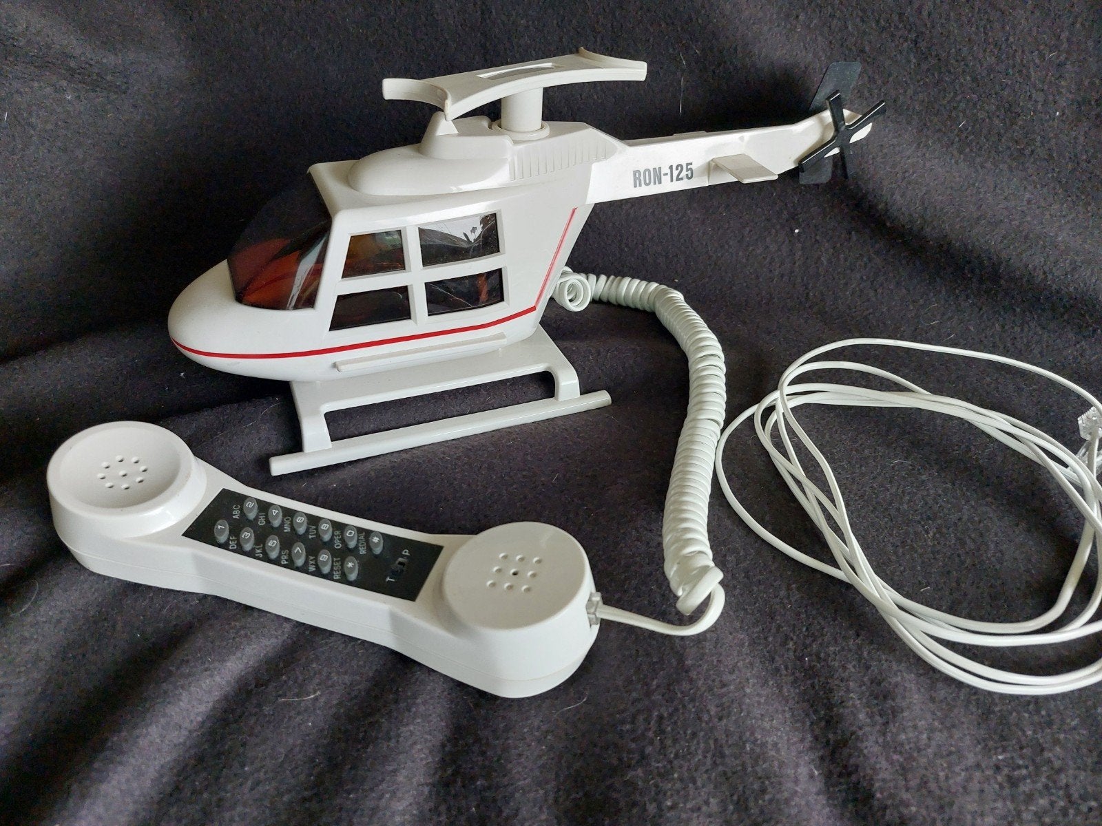 Vintage RTC Chopper Fone Helikopter Telefoon RON-125, Telecommunicatie, Ophalen of Verzenden, Gebruikt