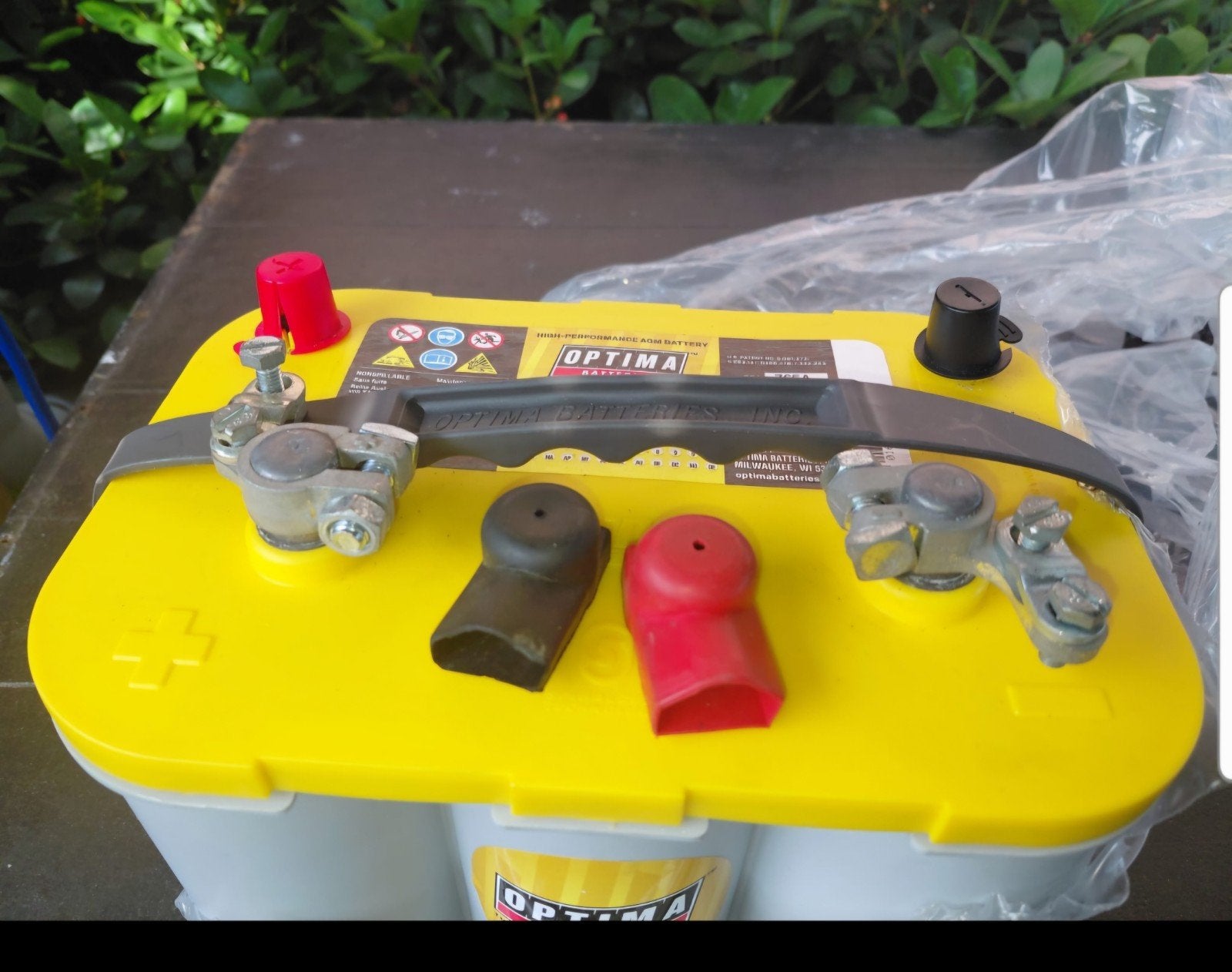 Optima Yellowtop Accu YTS 4.2 - Ideaal voor Caravan/Camper, Ophalen, Gebruikt