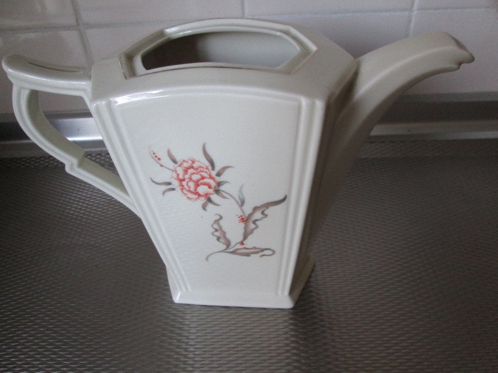 Haas & Czjzek Schlaggenwald Art Deco koffiepot geen deksel, Ophalen