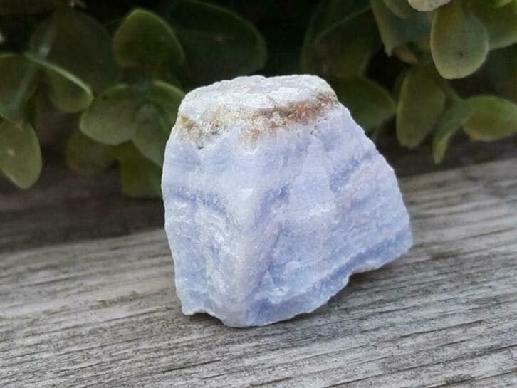 Chalcedoon (Blue Lace Agaat) - nr. 011, Ophalen of Verzenden, Mineraal