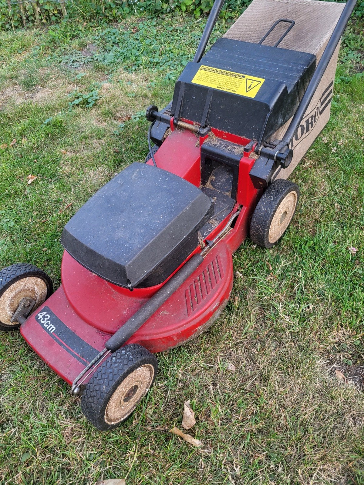 Toro grasmaaier elektrisch loopmaaier maaier, Ophalen, Gebruikt