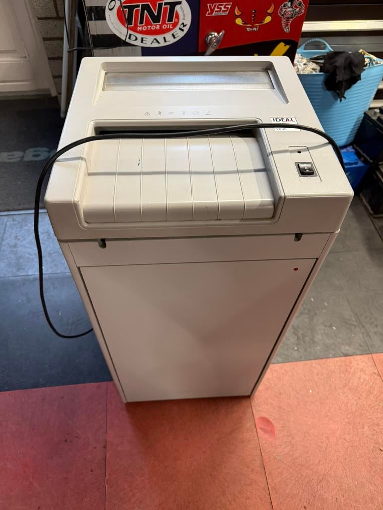 Papiervernietiger Ideal 2600 professionele uitv. Incl.BTW, Diversen, Ophalen, Gebruikt