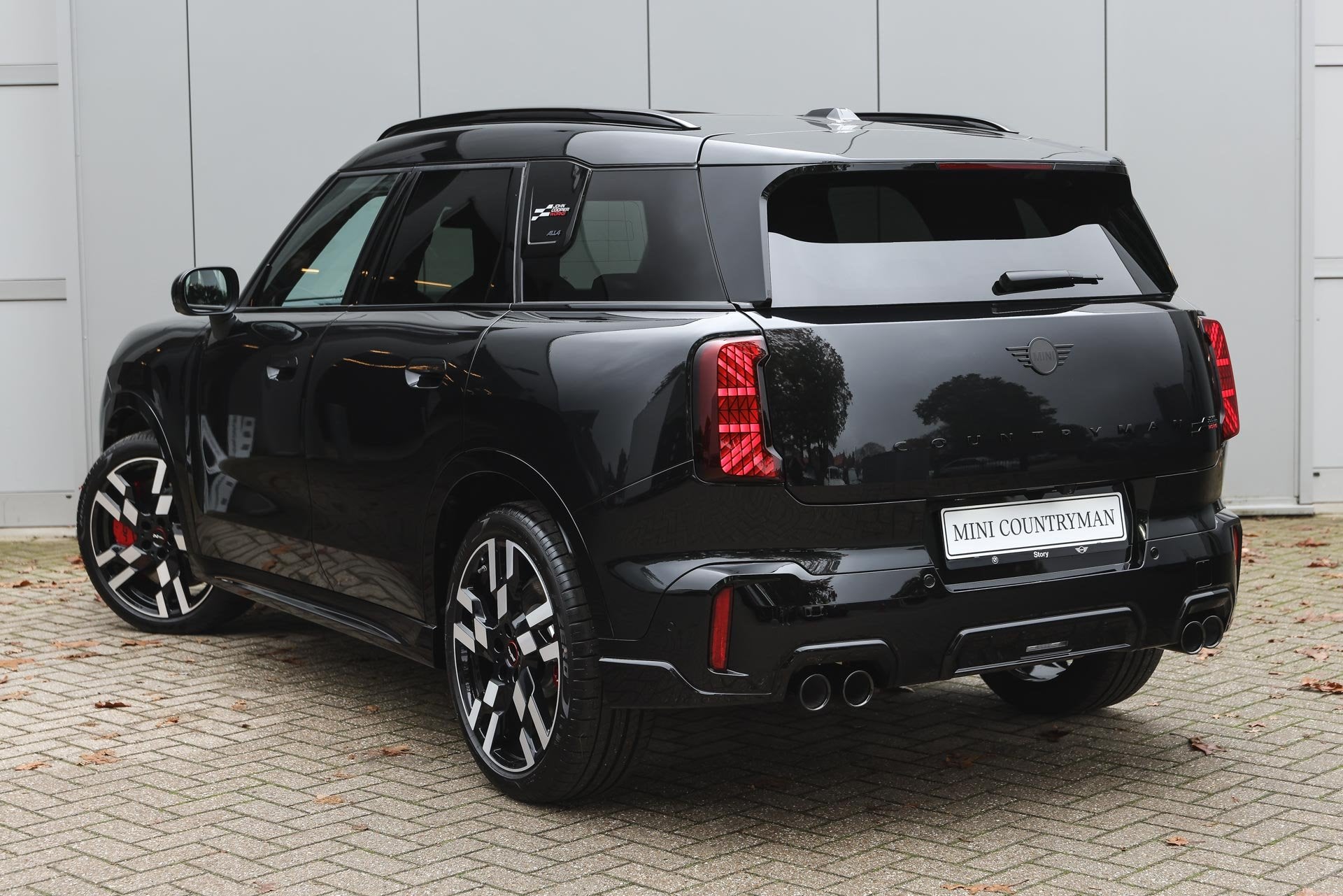 MINI Countryman JCW ALL4 Automaat / Pakket XL / Pakket XL /, Auto's, Stof, Huisgarantie, Met garantie (alle), Zwart