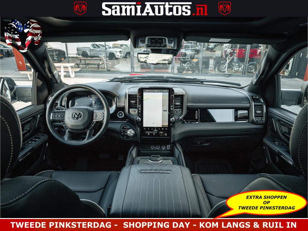 Dodge Ram Limited Night High Output 540HP 706Nm | Massage +, Auto's, Automaat, Met garantie (alle), Wit, Leder
