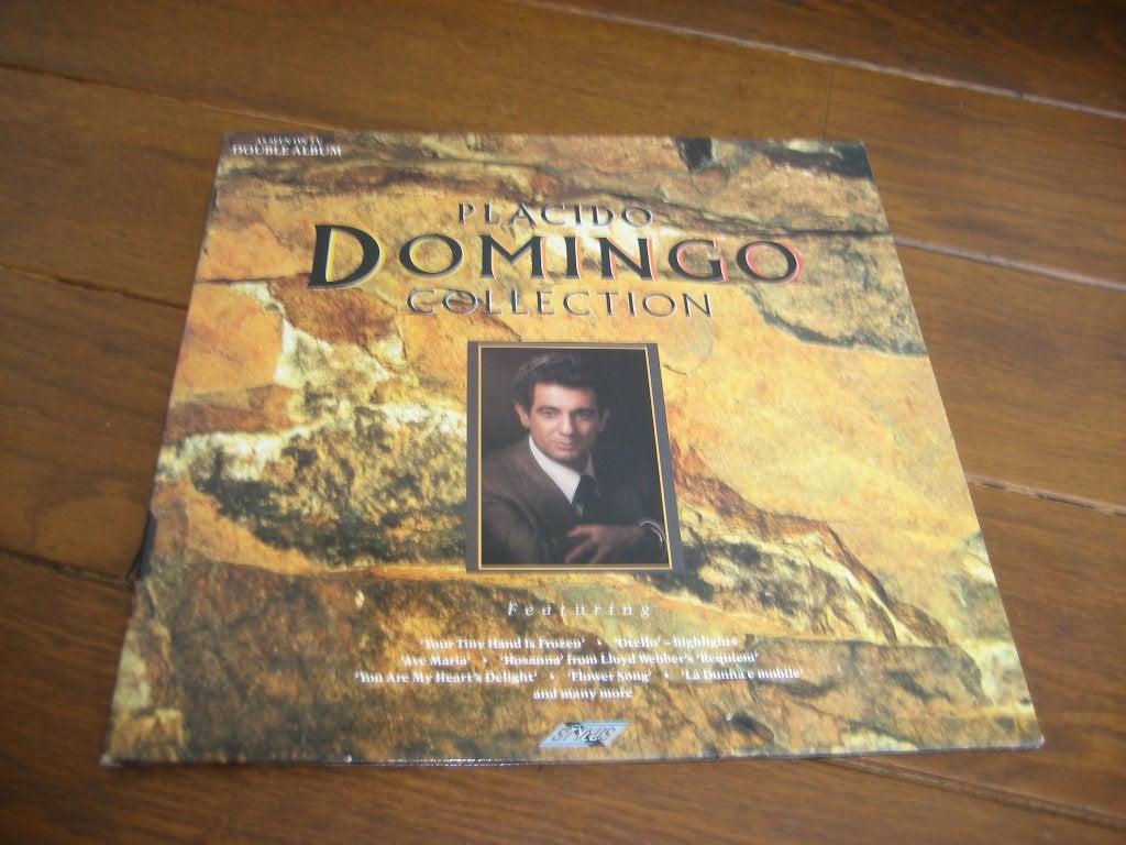 placido domingo dubbel lp, Cd's en Dvd's, Kamermuziek, Ophalen of Verzenden, Zo goed als nieuw, 12 inch