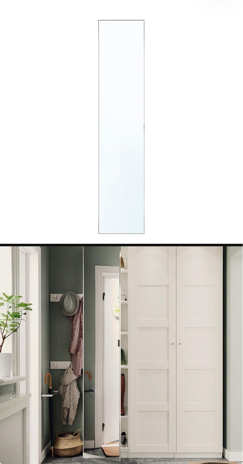 spiegeldeur, Ophalen, Gebruikt, 100 tot 150 cm, 200 cm of meer