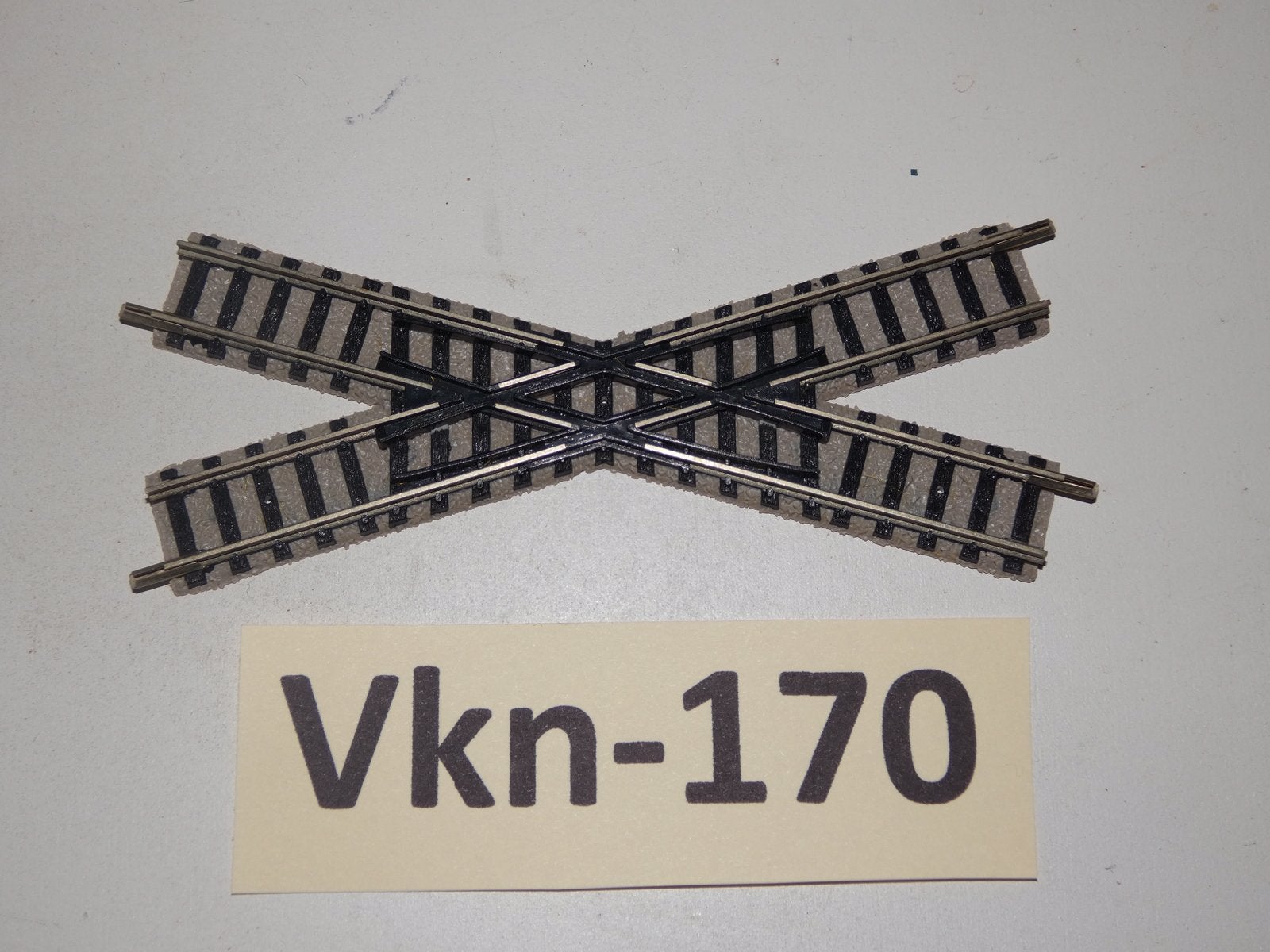 Vk-170 N Spoor Vaste kruisingen 9161 Fleischmann Piccolo LB, Gelijkstroom, Fleischmann, Rails, Ophalen of Verzenden