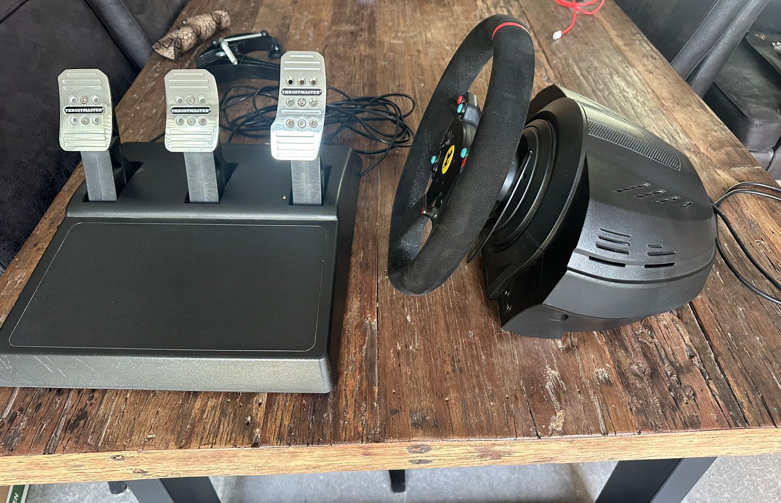 Thrustmaster T300RS Alcantara edition steering wheel, Computers en Software, Ophalen of Verzenden, Gebruikt