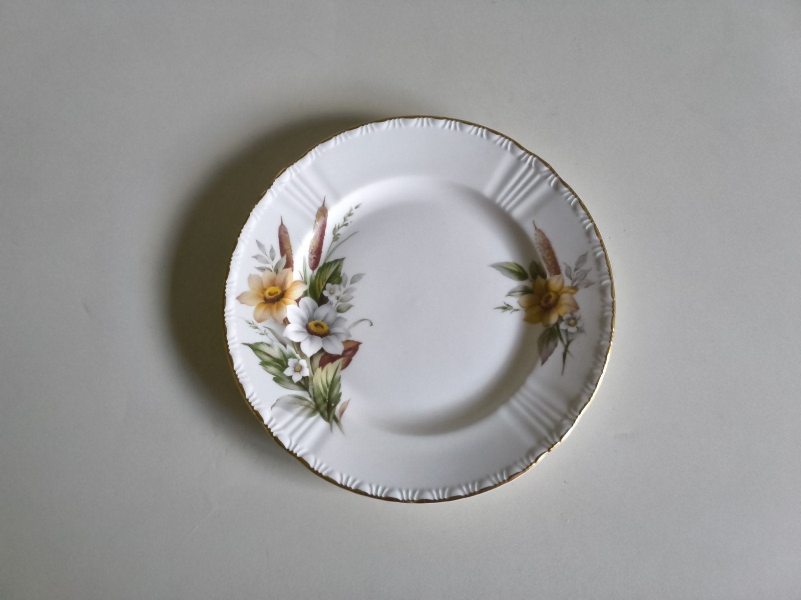 gebak/ taart royal grafton "floral garland", Ophalen of Verzenden, Porselein, Overige stijlen