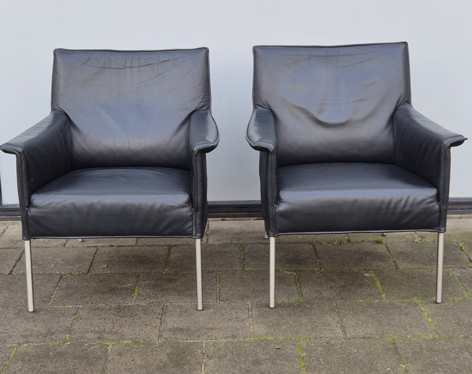 Opruiming 2 Design on Stock Limec 175,- pst. relaxfauteuils, Ophalen, Minder dan 75 cm, Design, Zo goed als nieuw