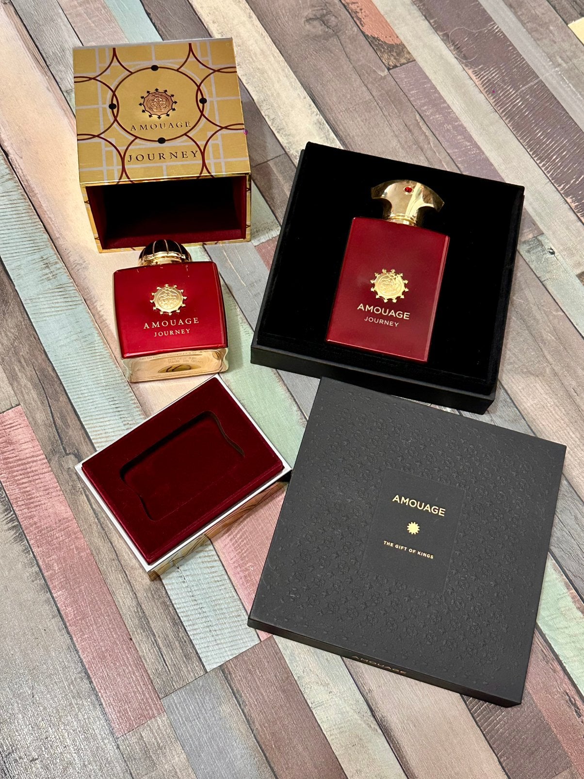 Amouage Journey Woman & Man Eau de Parfum Set 2  x 100 ml, Ophalen of Verzenden, Zo goed als nieuw