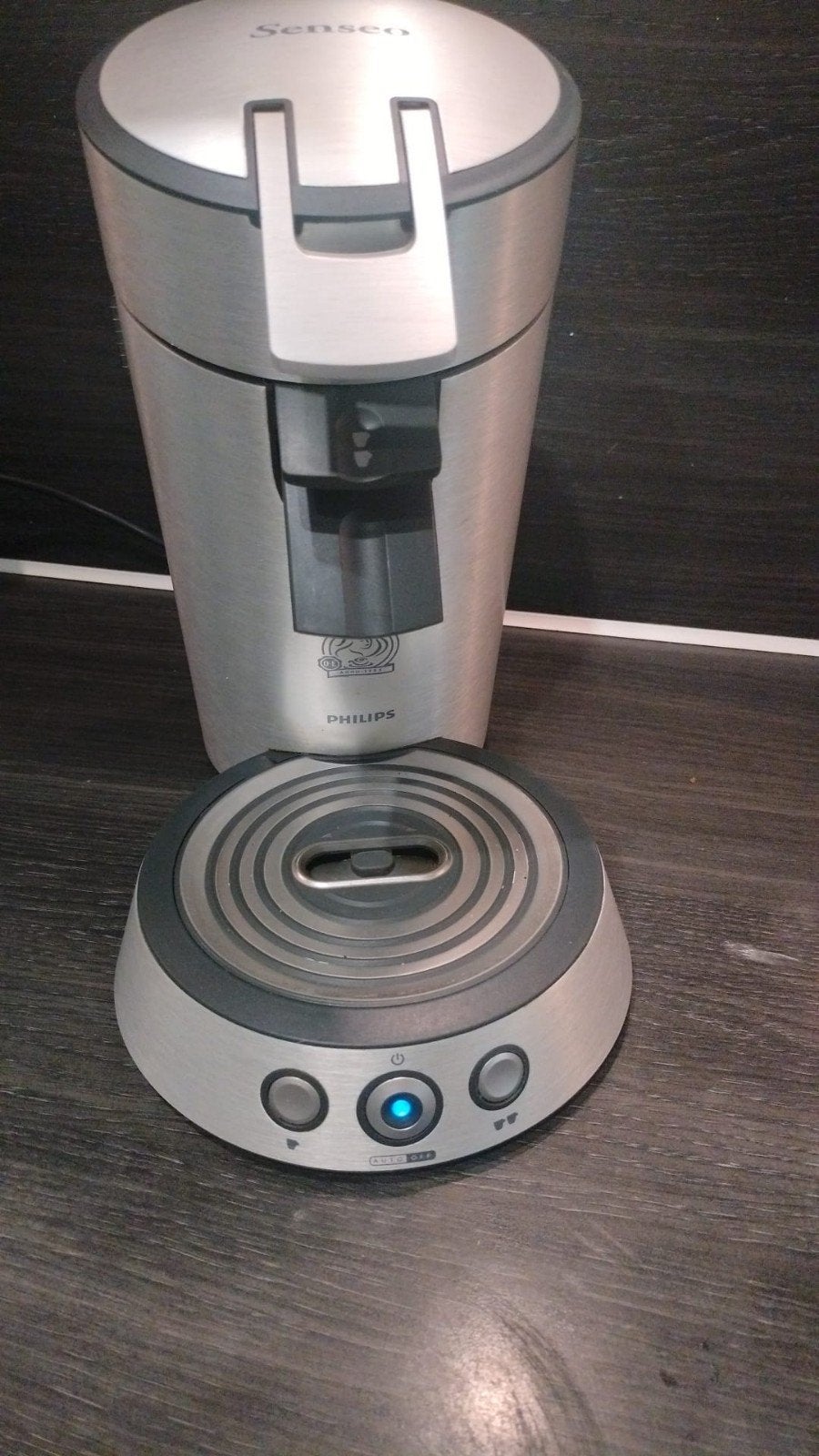 Philips Senseo koffiezetapparaat - Zilver, Gebruikt, Koffiemachine, Ophalen of Verzenden, 2 tot 4 kopjes