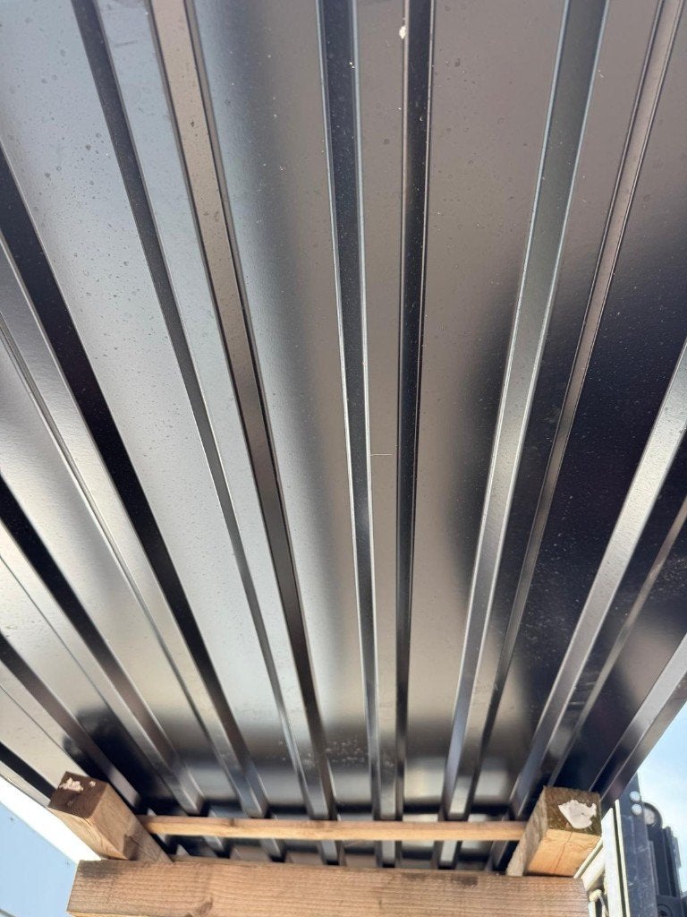Damwandplaten zwart 7 platen van 600 meter, Doe-het-zelf en Verbouw, Platen en Panelen, Ophalen, Zo goed als nieuw, Overige materialen