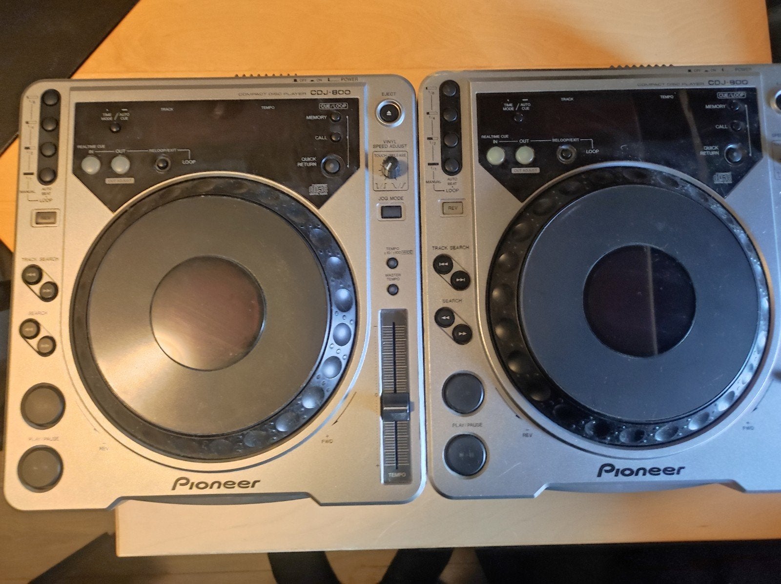 Pioneer CDJ-800 CD-spelers (set van 2), Ophalen, Gebruikt, Draaitafel, Pioneer