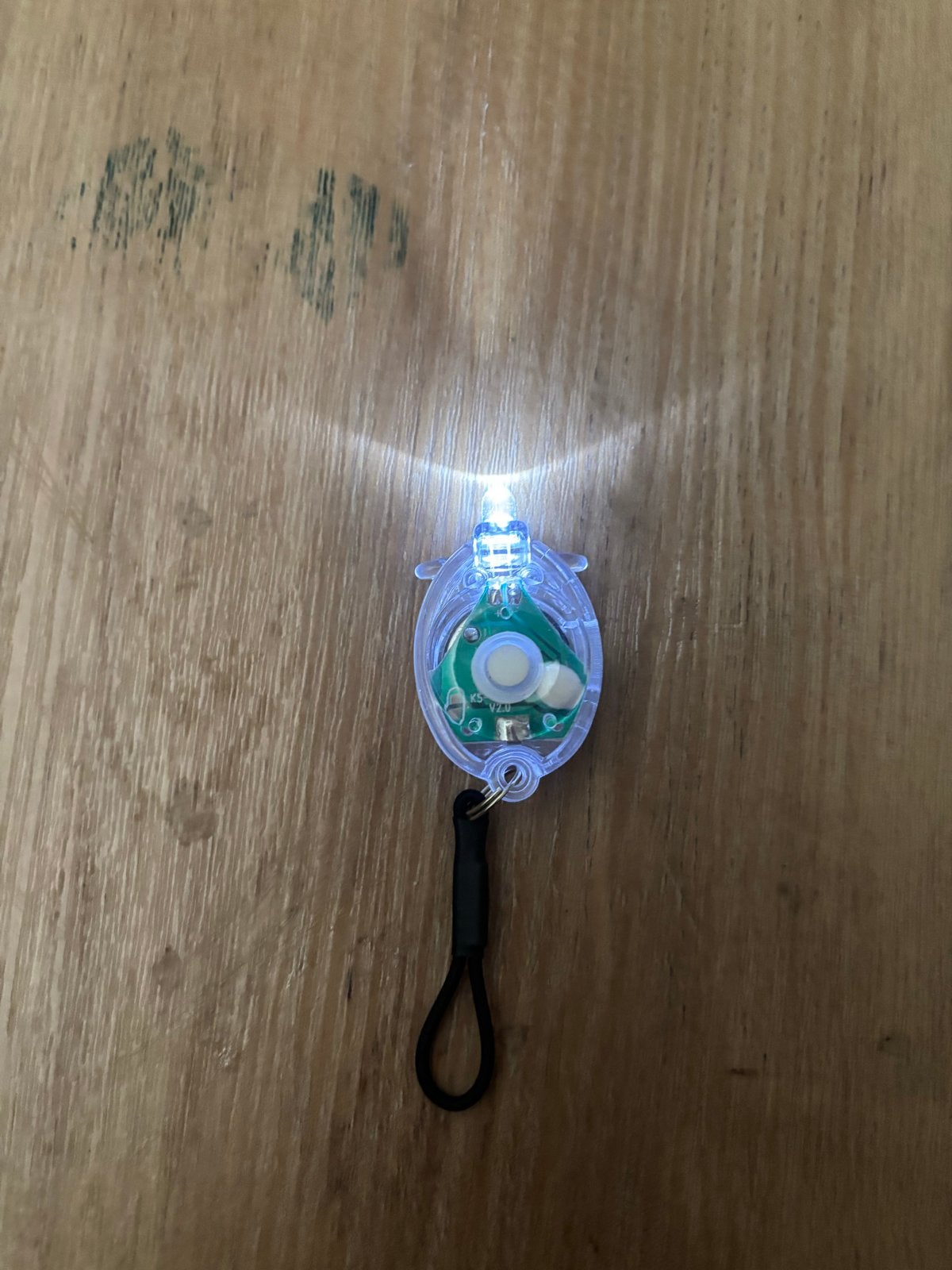 Handig mini lampje - Ideaal voor sleutelhanger of tas, Ophalen of Verzenden, Gebruikt, Batterij