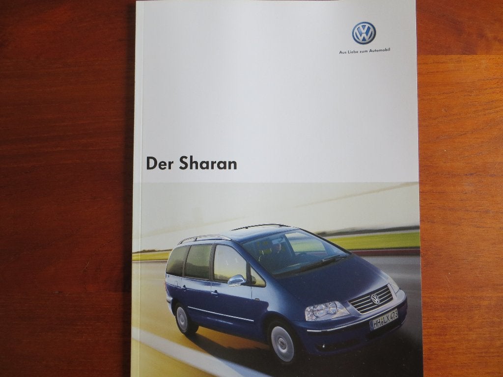 Volkswagen Sharan + 1 bijlage (mei 2006), Ophalen of Verzenden, Zo goed als nieuw, Volkswagen