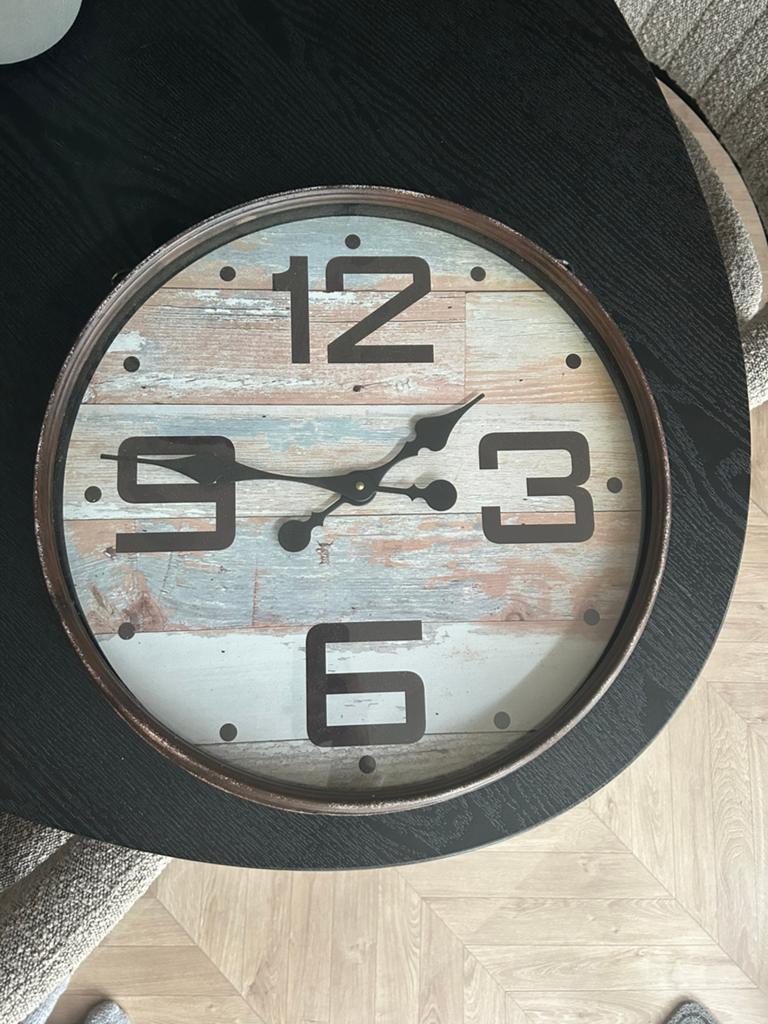 Wandklok, Ophalen, Gebruikt, Analoog, Wandklok