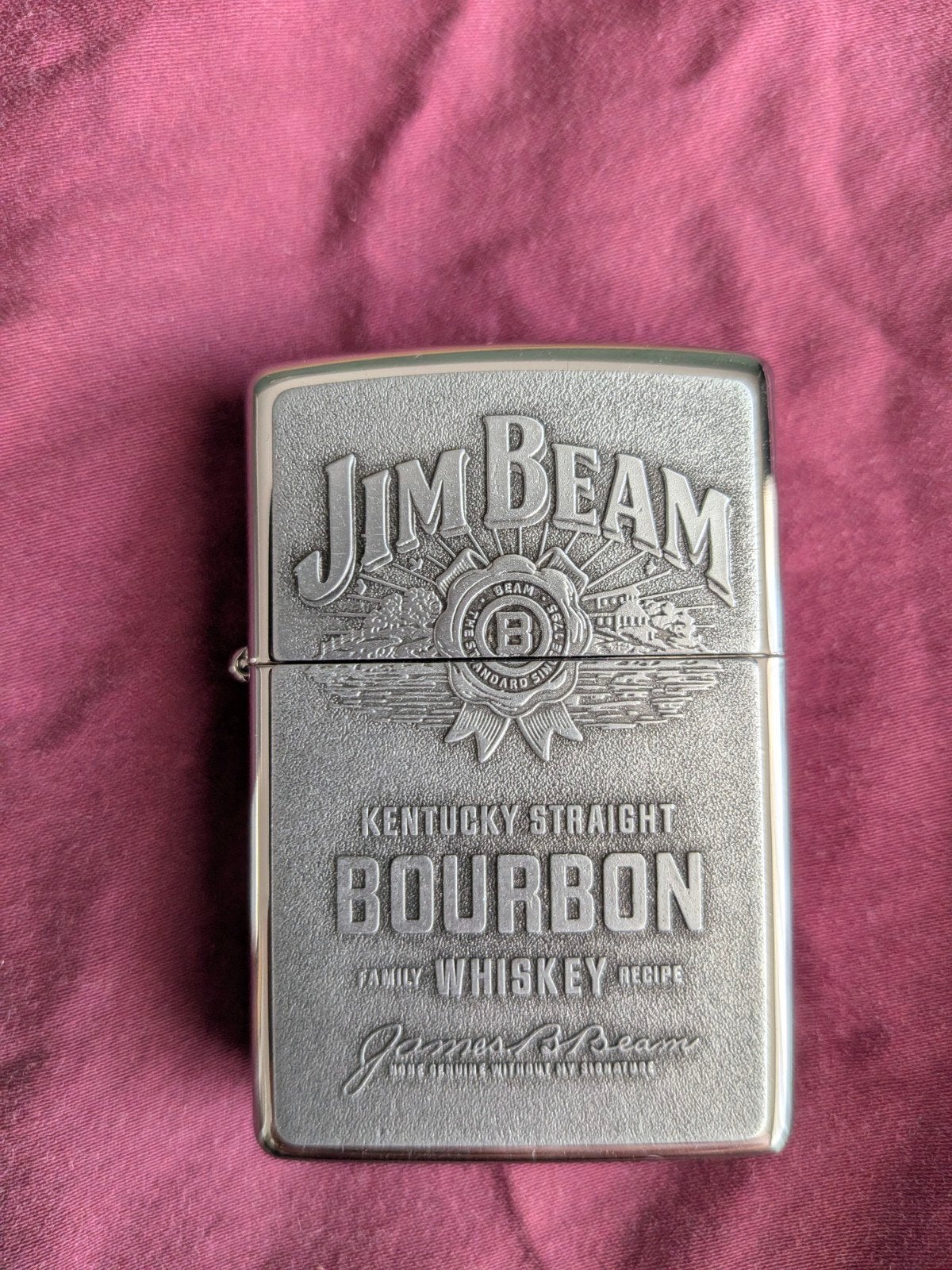 Nieuwe Originele Zippo Aansteker - Jim Beam Bourbon Editie (, Ophalen of Verzenden, Nieuw, Aansteker
