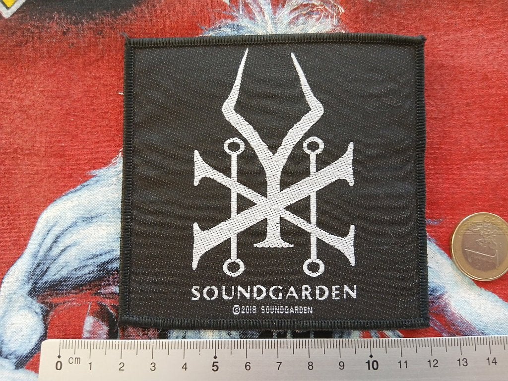 Soundgarden zeer  mooie nieuwe patch s276, Verzenden, Nieuw, Kleding